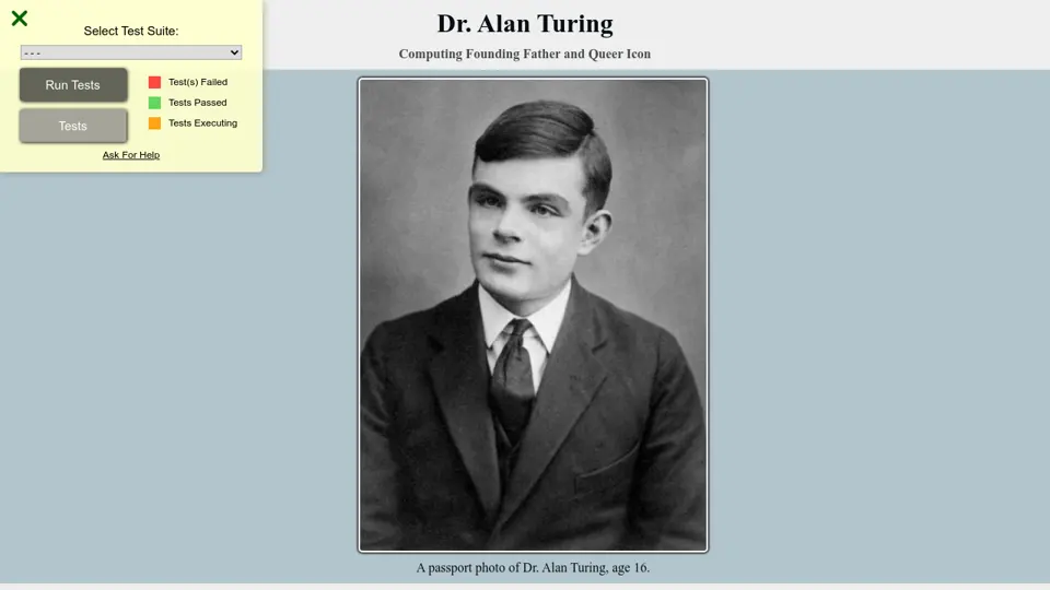 preview image of tribute page
